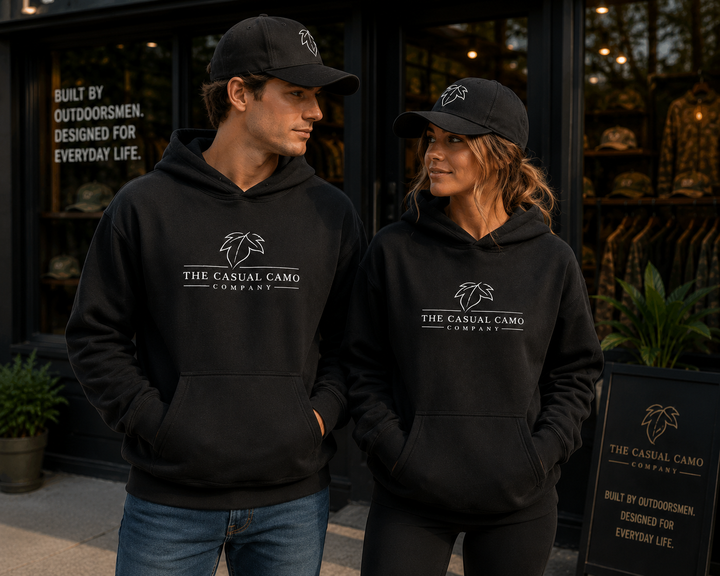 The Casual Camo Company Organic Hoodie