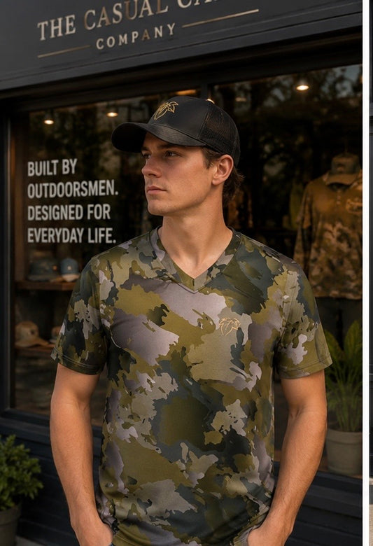 The Casual Camo Company Camo Recycled Sports Shirt
