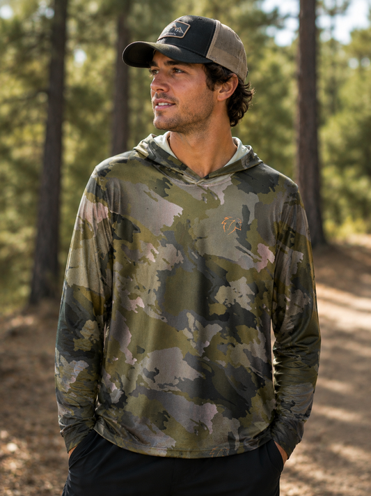The Casual Camo Company Sports warmup hoodie