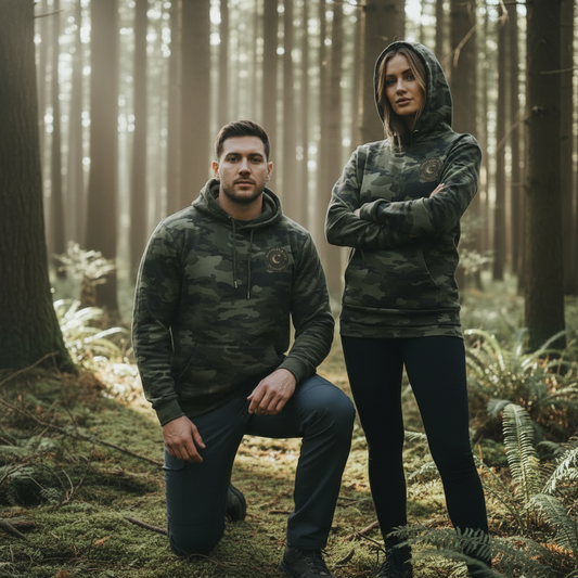 The Casual Camo Company Woodlands Camo Hoodie