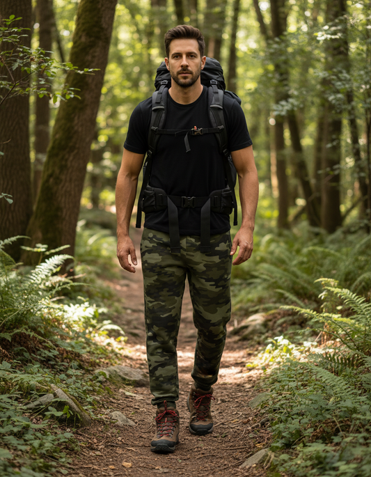 The Casual Camo Company Woodland Camo Joggers