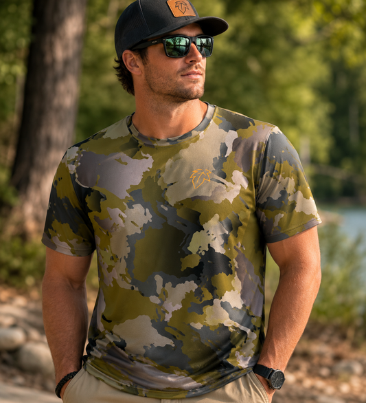 The Casual Camo Company Men’s Cotton Crew Neck